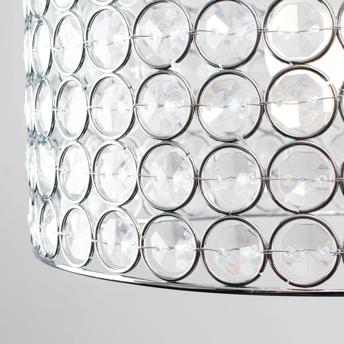 Ducy Pendant Shade with Clear Beads