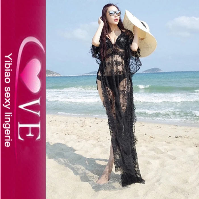 Women Swim Bikini Long Dress Sexy Cover Up Beach Dress