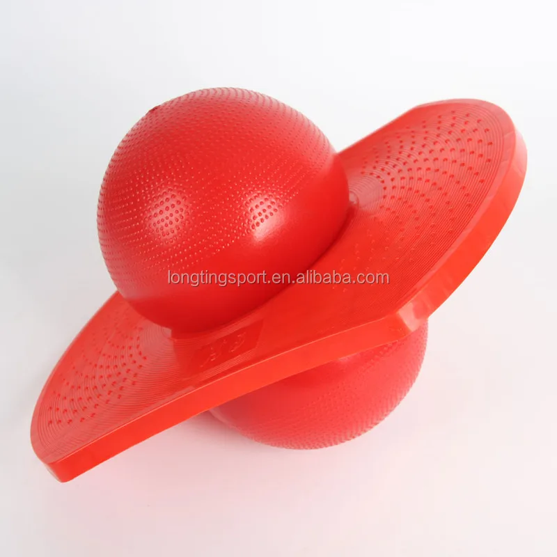 Gym Fitness Durable PVC Inflatable Jumping  Hopper Ball  Balance PVC Pogo Ball board