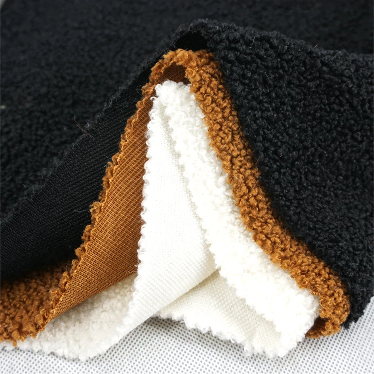 
 2021 горячая Распродажа 100% полиэстер шерпа ткань одеяло шерпа флисовая ткань  