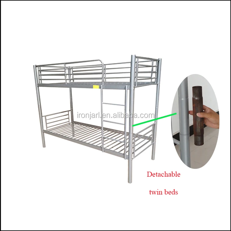 Modern Metal Double Bed Design Furniture Up And Down Bed Steel Bunk Bed Y