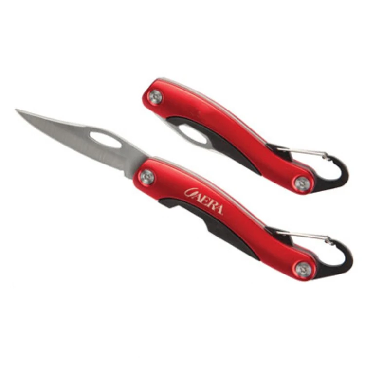 free sample cost effective give away carabiner pocket knife