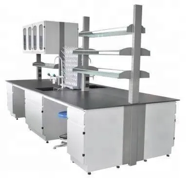 Laboratory furniture/Island center Chemical metal Lab table/ University Science customize