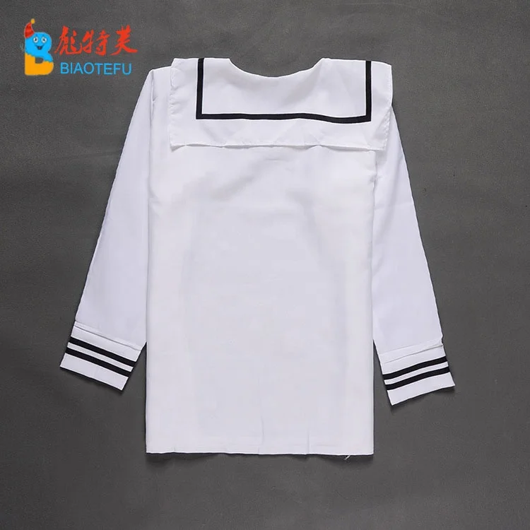 
hot sale carnival party adult men white sailor cosplay costumes uniform in stock 