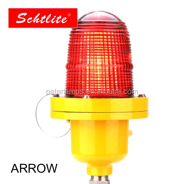 
ARROW 7 Wholesale Airport Warning Blue Glass Diffuser Led Obstruction Light 