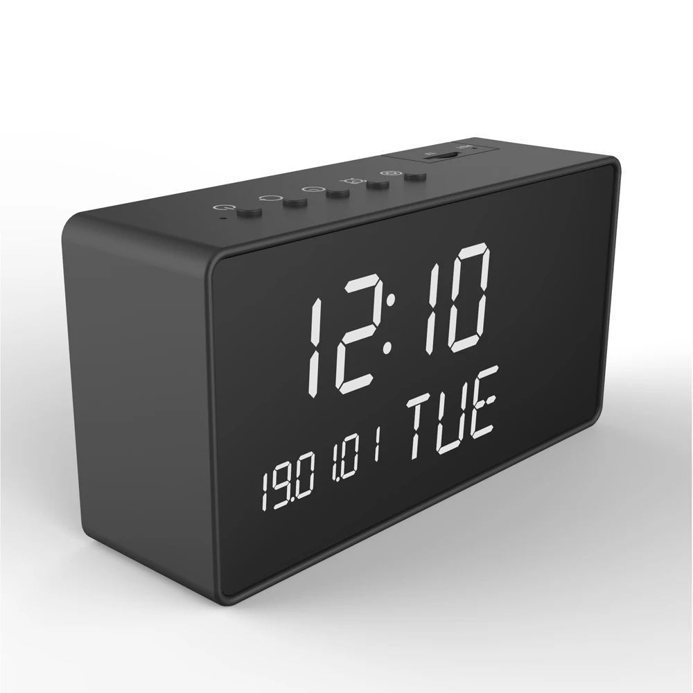 
Howell NZ01 Home Smart Clock Hidden Camera Battery Camera Wall Table Desk Hidden With Wireless WIFI 1080P Clock Camera 