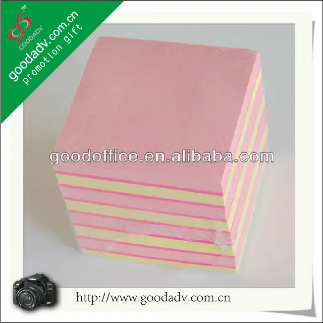 
Factory made color printing cheap custom design paper sticky notepads 
