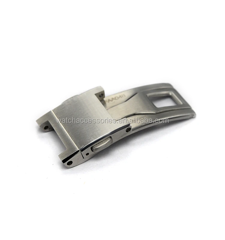 
OEM brush stainless steel watch clasp metal watch buckle 