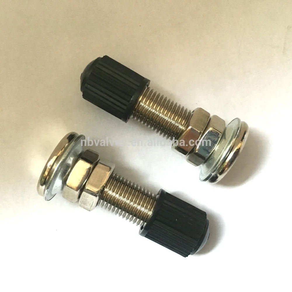 
Brass stem for bicycle tube valve 