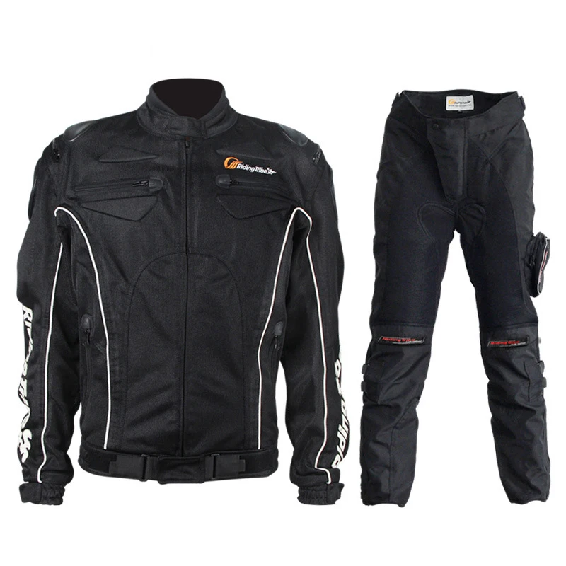 Summer breathable shatter-resistant motorcycle clothing racing suits for men women