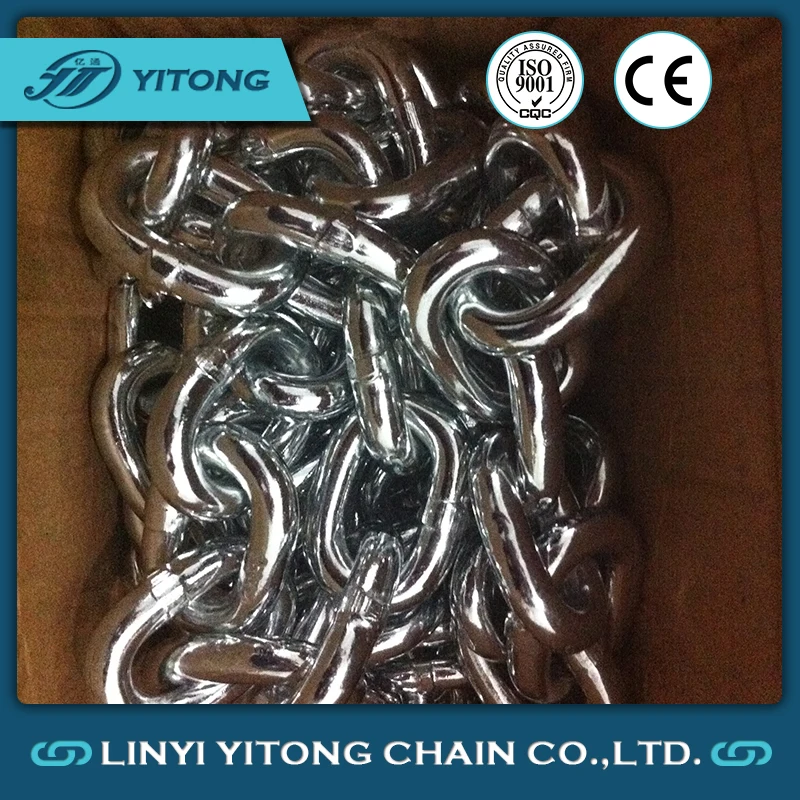 Long Life High Strength High Duty Alloy Steel g80 Alloy Lifting Chain