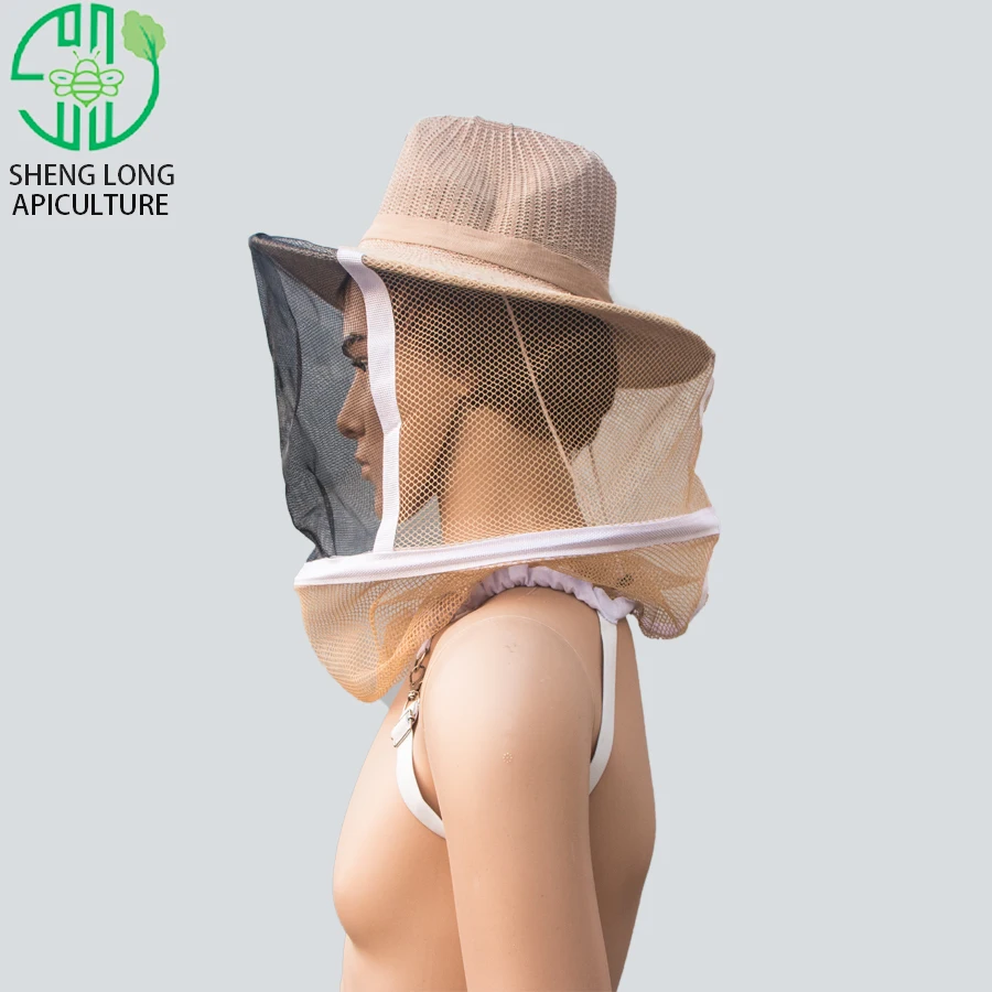 
Protection Bee Veil Outdoor Fishing Beekeeper Camouflage Beekeeping Tools Hat 