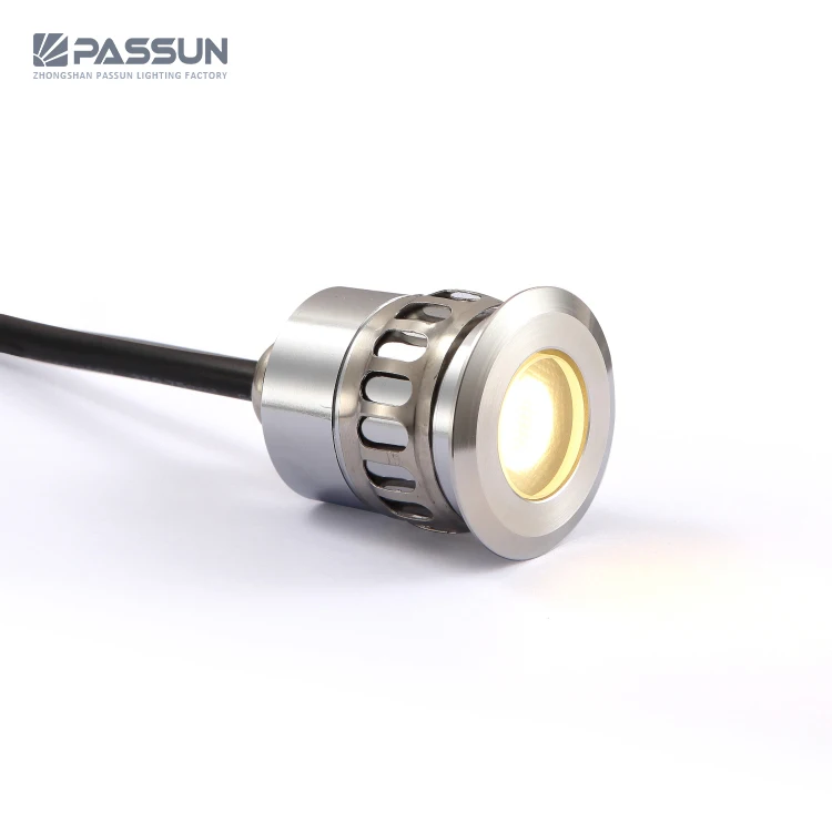 Stainless steel low voltage waterproof underground led light fixture&1W led step light&led stair light