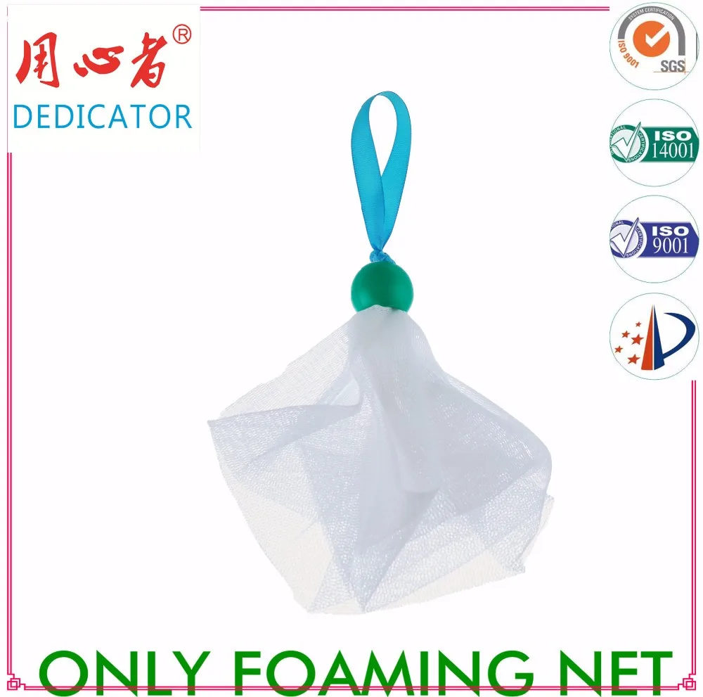 Foam net Facial cleanser  plastic net bag mesh B14