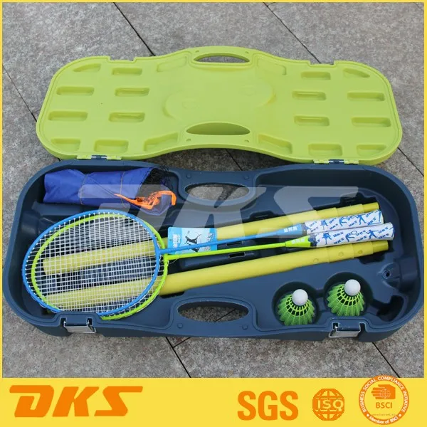 Badminton Set with rackets, nets and poles