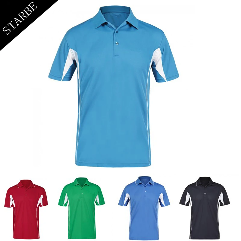 dry fit spandex polo golf shirt for man custom polo shirt dry fit