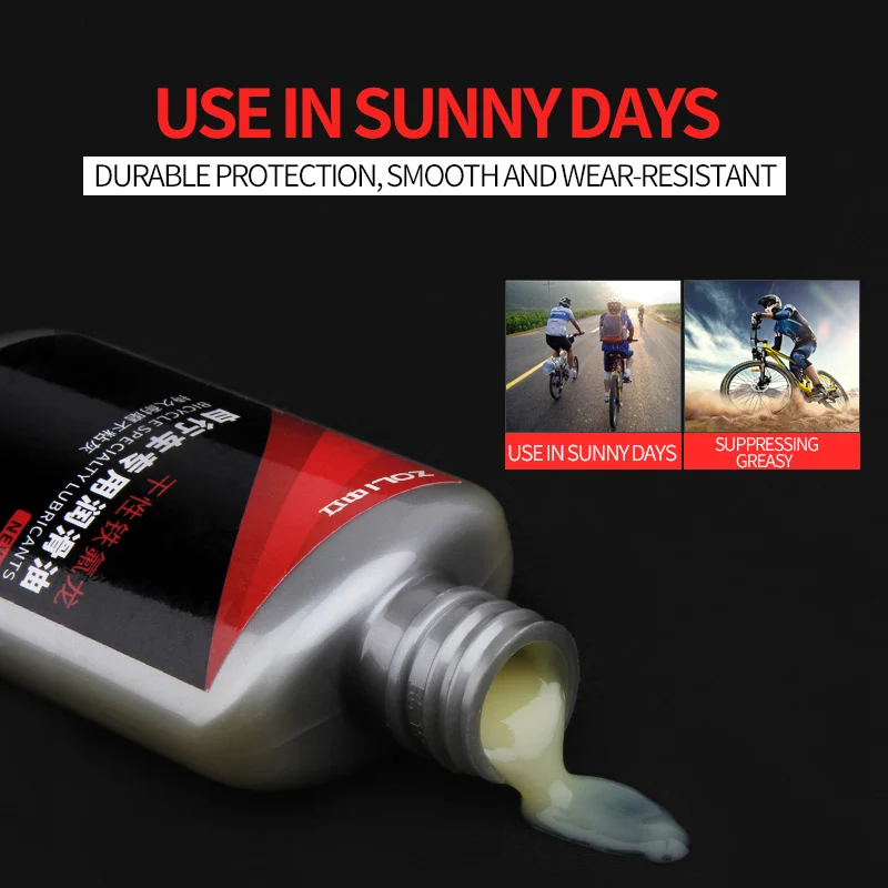 ZOLi ZL0802 Cycling Tool Road Bicycle Chain Lube Mountain Bike Lubricating Oil Grease For Machine