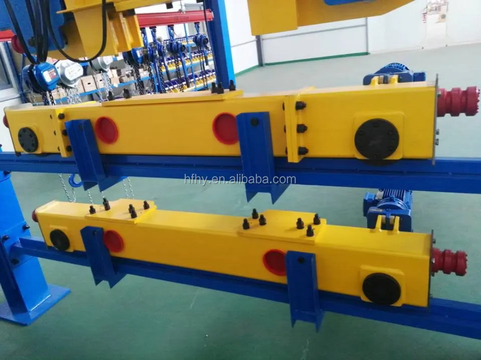 wheel block end carriage crane side beam drive system with gear motor 0.4kw