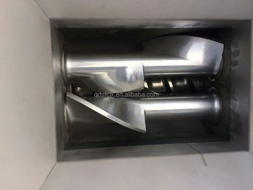 Innovative New Technology Double Heads Rubber Strainer Extruder