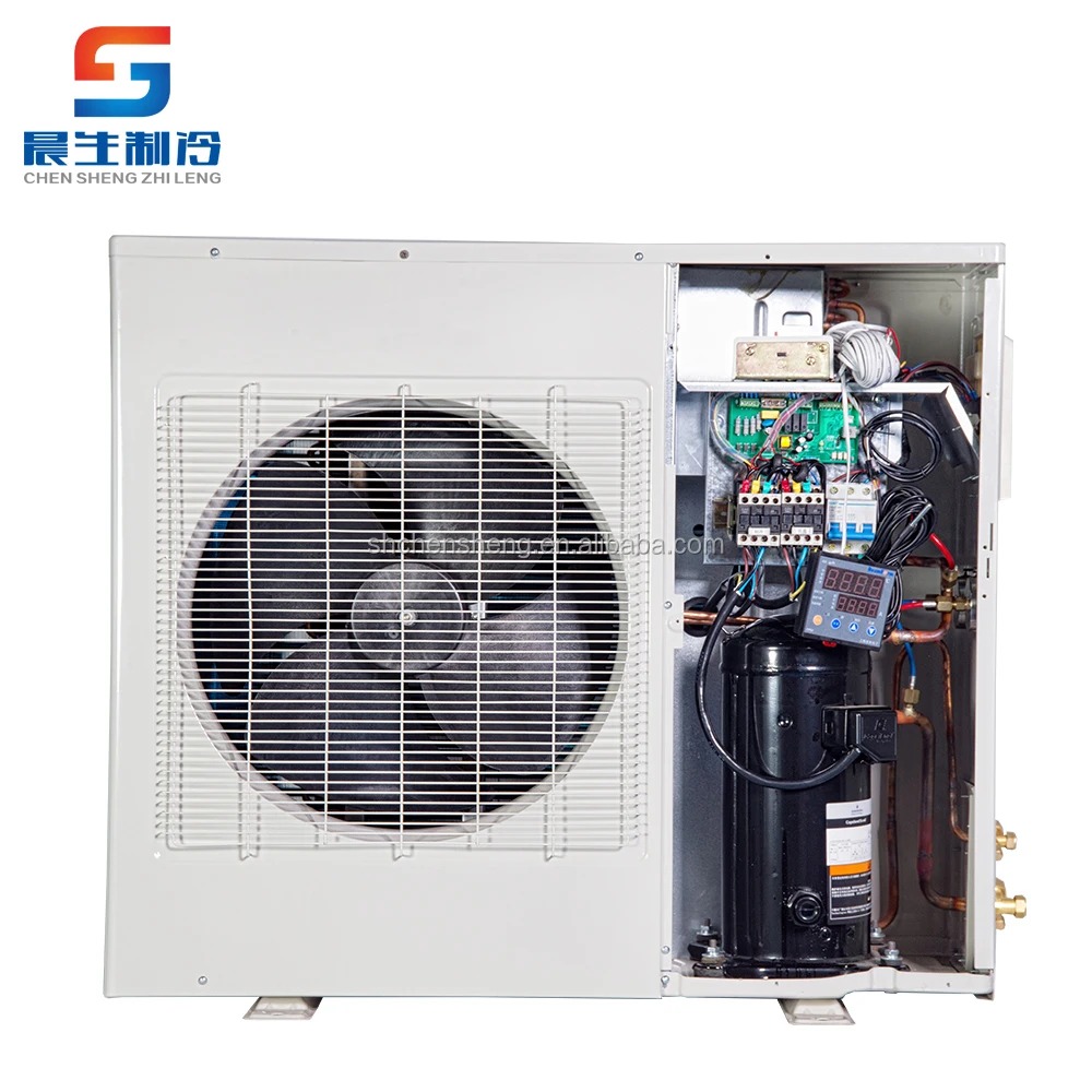 hot sale refrigeration condensing unit with mini air condenser