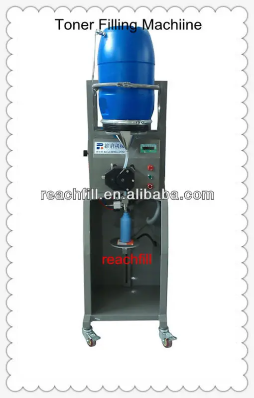 
Reachfill peristaltic pump filler especially for color toner cartridge no cleaning 