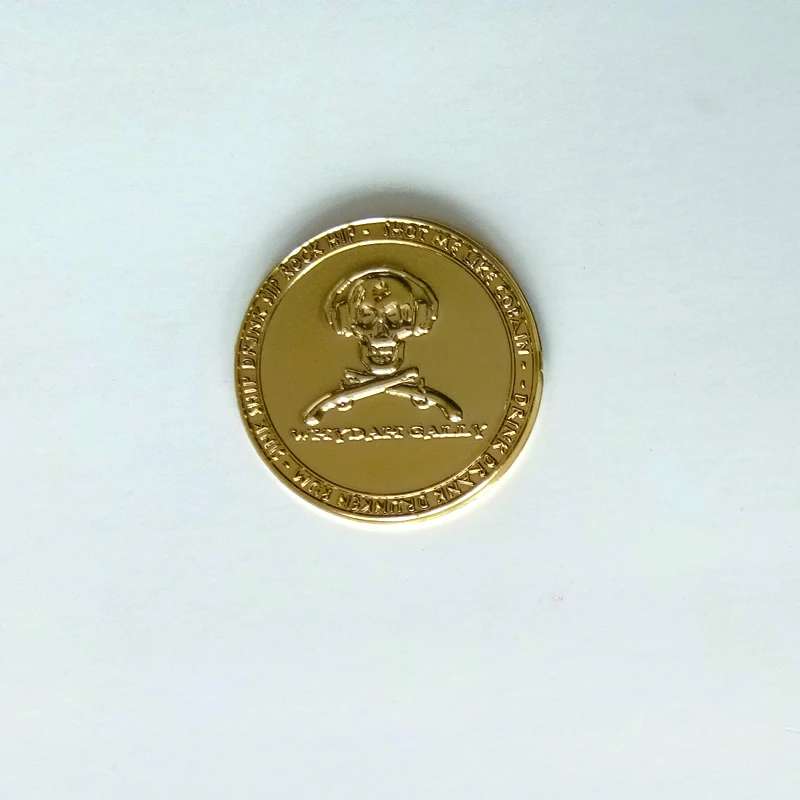 Пластиковая памятная монета на заказ