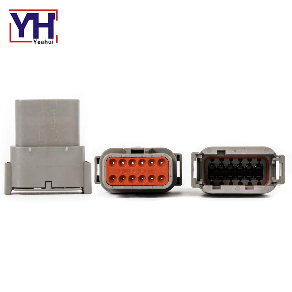 DTM06-12S DTM06 12Sa Deutsch 12 пиновый электрические водонепроницаемый сельского хозяйства разъемы