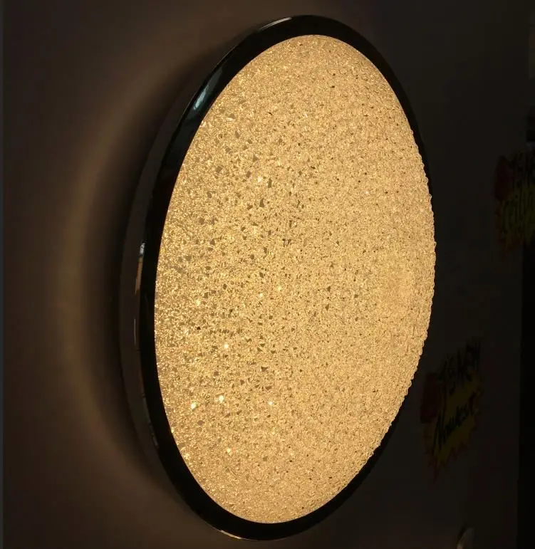 Индивидуальная форма, потолочная лампа, дизайн птичьего гнезда, Хрустальная светодиодная подсветка, изменение цвета при помощи переключателя