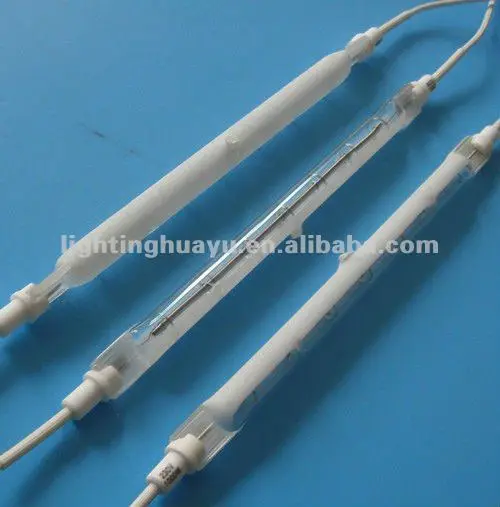 Инфракрасная нагревательная лампа с золотым отражателем 1500 Вт