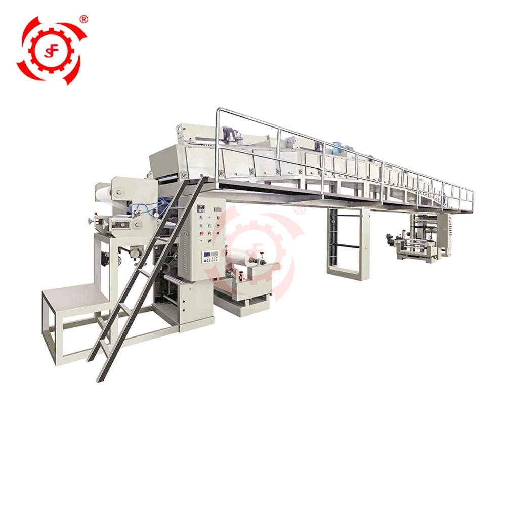 LIFENG GF1050AC Solvent Base Hot Melt Plastic Alu PP PE OPP Paper Packaging Film Dry Laminating Machine Price