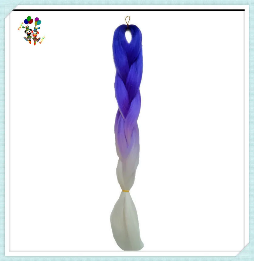Cheap Ladies Colors Long Jumbo Synthetic Hair Pieces Braids HPC-1433