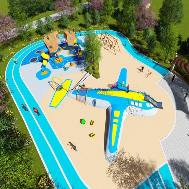 kids playground attractions tourist park playground design children recreational park play toys