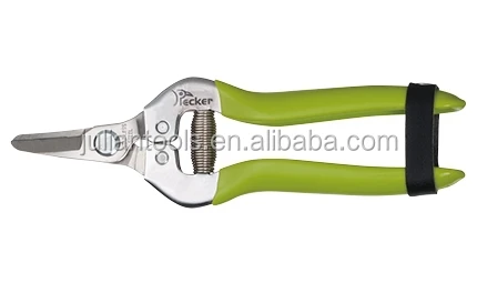 (PC-803S-1) 190mm Stainless Harvester Curved Blade Grape Pruners