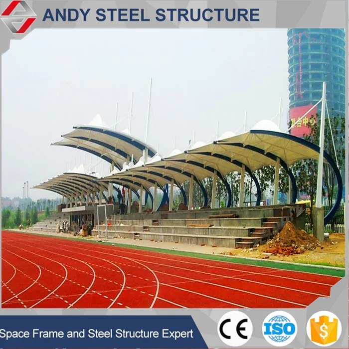 
Professional tensile Membrane structure Roofing for Stadium 