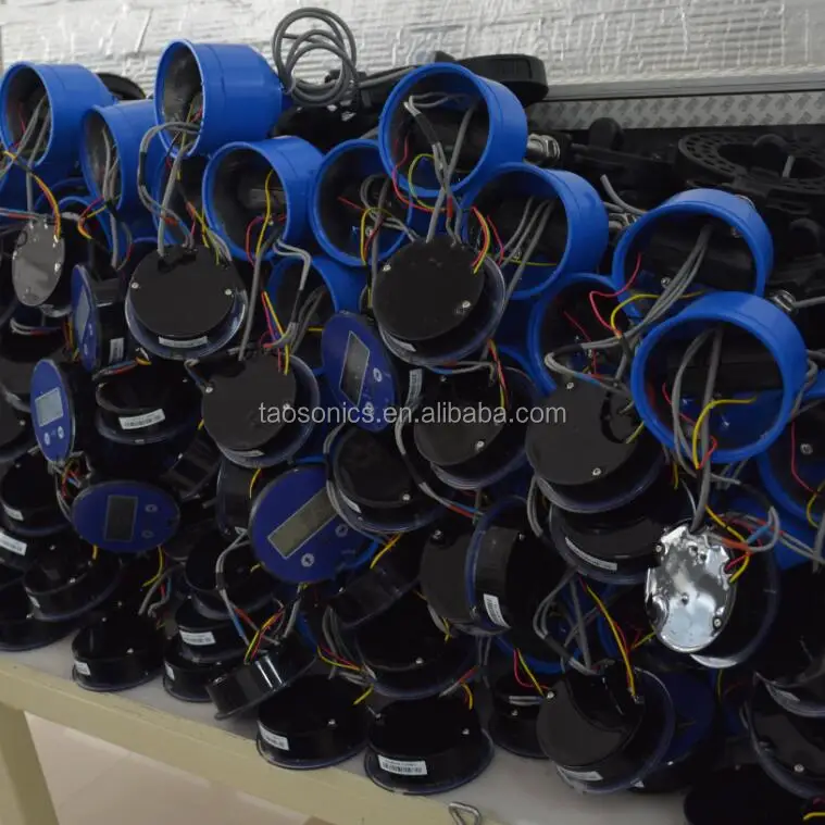 T3-1-K1 Sandwich IP68 RS485 Pulse OCT TTL Output Signal Low Cost Battery Operated Digital Bulk Ultrasonic Water Meter Flowmeter