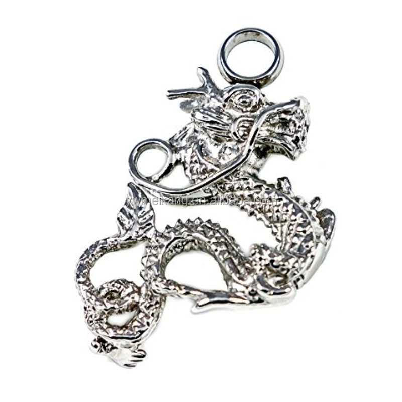 Hot Sale Gold 316L Stainless Steel Chinese Dragon Cremation urn Pendant Hold Ashes Memorial Keepsake Jewelry