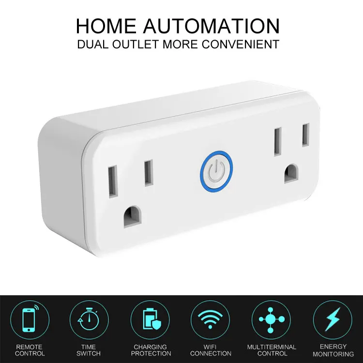220 В Smart Plug Homekit Wi-Fi розетка работать с Alexa и Google дома
