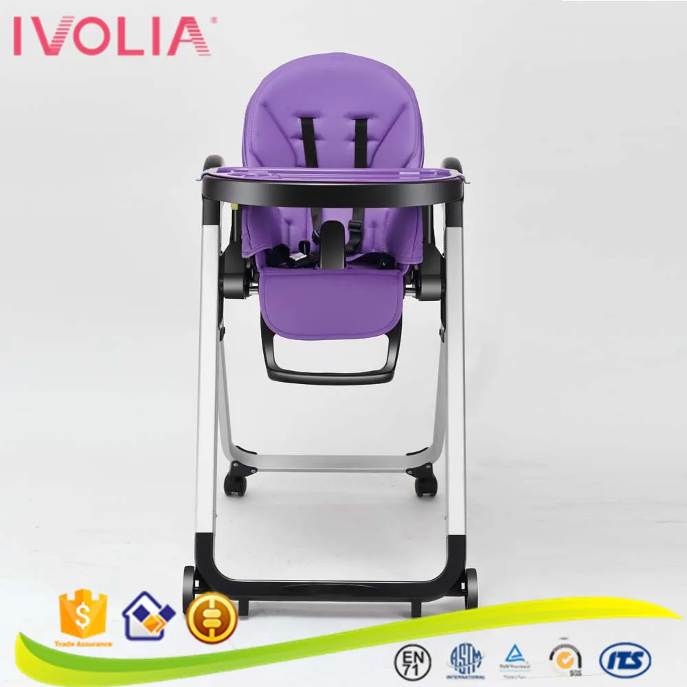 IVOLIA 3 in 1 plastic baby chair portable highchair easy high chair for baby
