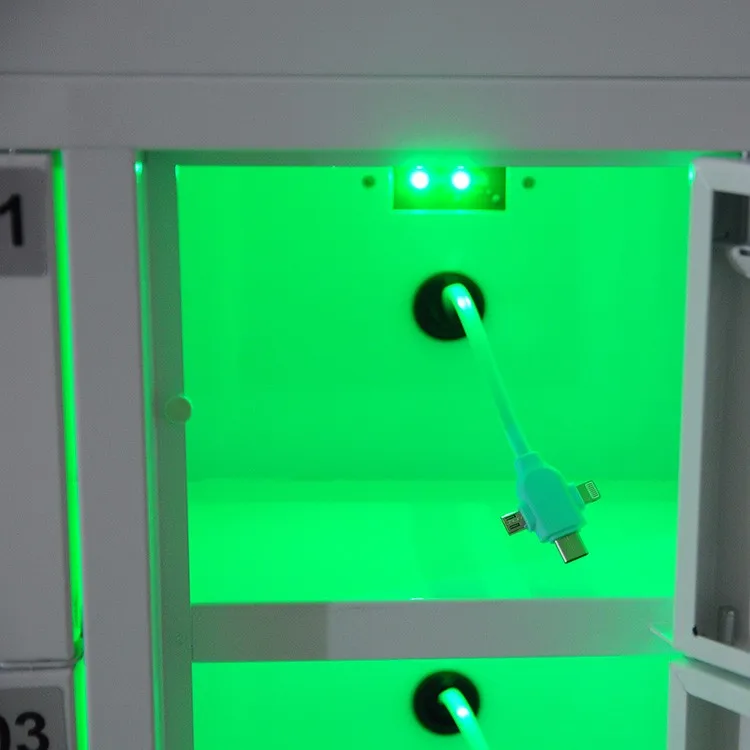 
cell phone charging station kiosk/wall mount public digital lockers/mobile charger 