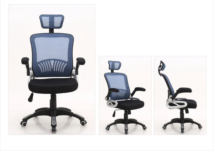 2019 Hot Sale Ergonomic Red Mesh High Back Office Swivel Chair With Headrest