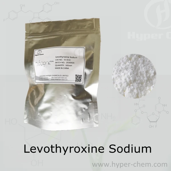 
USP standard API CAS 55-03-8 Levothyroxine sodium 