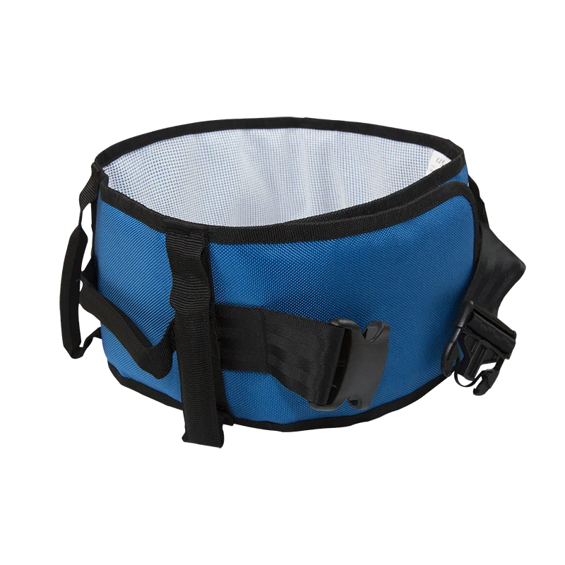 Wheelchair accessories Polyester blue Patient Gait Belt with Handles