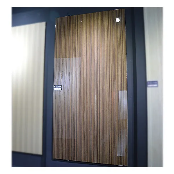 high gloss wooden grain UV MDF panel ZH-3947
