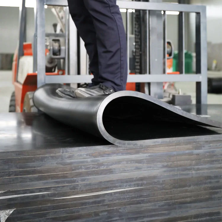 Mechanical Gasket Industrial High Elastic Natural FKM Rubber Sheet Matting