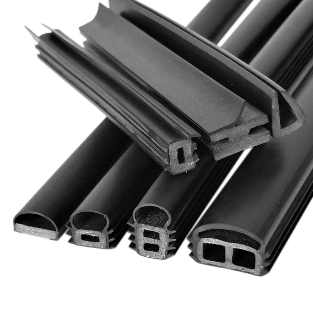 Flexible Intumescent Fire resistant door Seal Drop Bottom Seal with Rubber