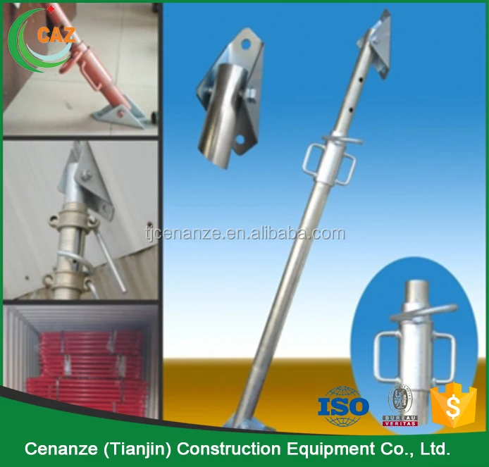
Telescopic Adjustable Steel Post Shore Tubular Building Jack Support Adjustable Push Pull Scaffolding Prop 