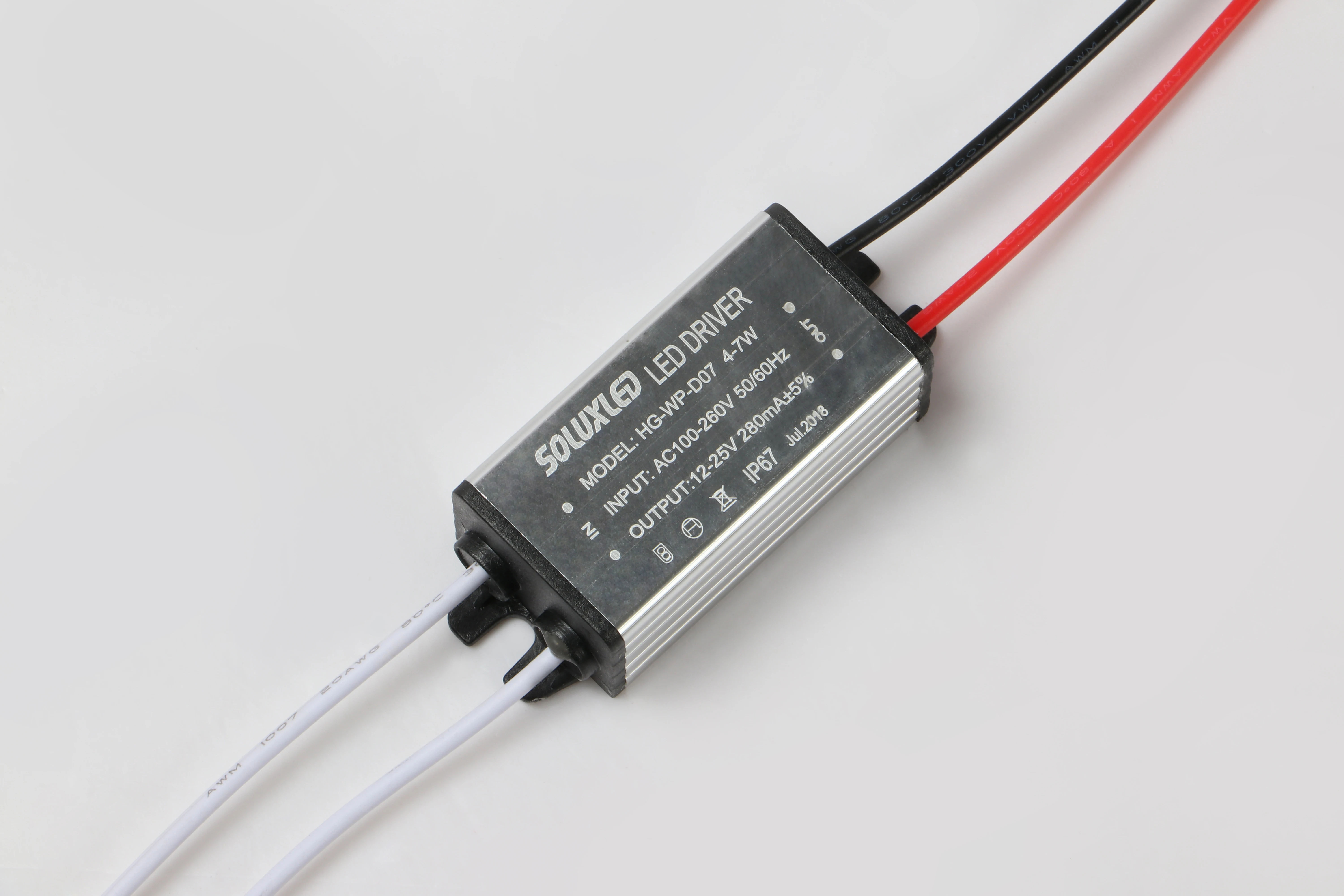 Waterproof LED Driver 4-7W 280mA