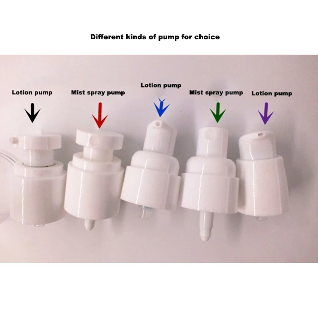 Hengjian 120ml 4oz Transparent Airless Mist Spray Pump Bottle Easy to Carry Lotion Bottles For Cosmetic Skin Care Cream