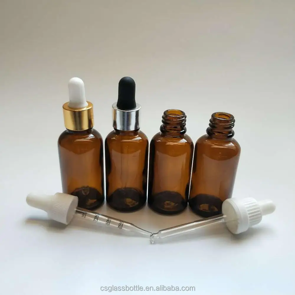 5ml 10ml 15ml 20ml 30ml 50ml 100ml Amber empty essential oil glass bottle  childproof dropper cap for e liquid glass bottle