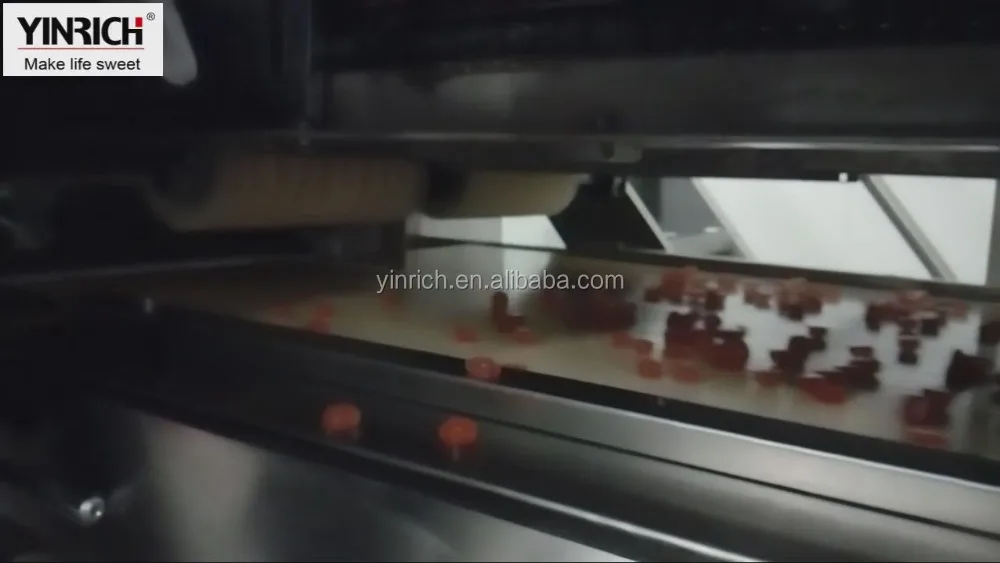 SS automatic Center filled Jelly candy processing line Gummy Candy line